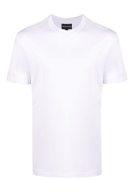 T-shirt a maniche corte con patch con logo EMPORIO ARMANI | T-shirt | 8N1TE8 1JUVZ0100